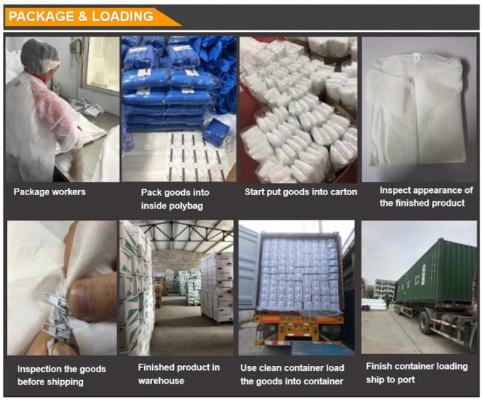 Nonwoven Polypropylene Long Disposable Lab Coat Hospital Pants