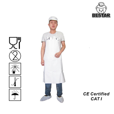 OSFA Microporous Film Apron CE Nonwoven Aprons For Food Processing