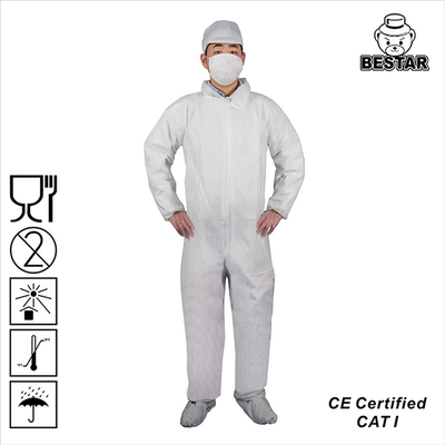 Breathable disposable SMS coverall Medical Food processing coverall