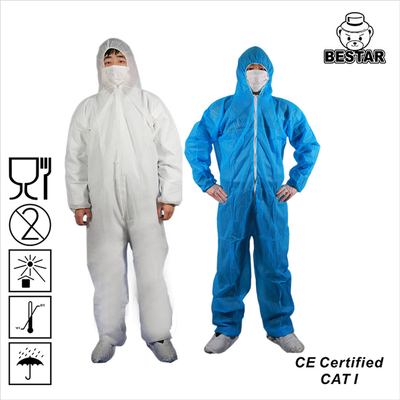 Single Use Non-woven Disposable Protective Coverall for Painting