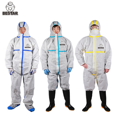 SF Laminated Disposable Protective Coverall Type 456 for Asbestos Removal