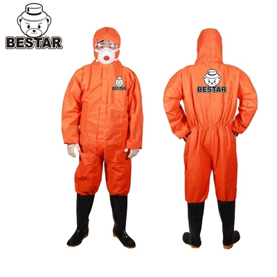 Disposable Non Woven Medical Coverall Suit Hospital Coveralls Type 5/6