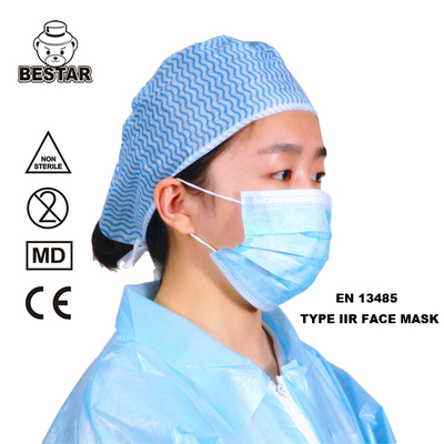 3Ply Disposable Face Mask EN14683 Disposable Surgical Face Mask