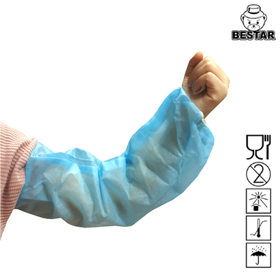 Nonwoven SPP Plastic Disposable Arm Sleeves Cover For Food Industry