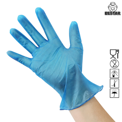Odm PVC Vinyl Disposable Hand Gloves Medium Large For Slaughter House