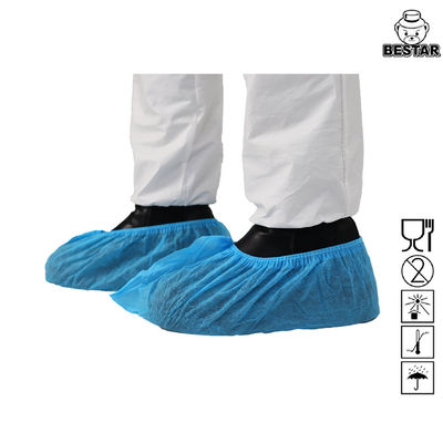 XL Blue Protective Disposable Shoe Cover 18Inch For Medical Home