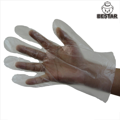 ISO9001 XL Food Safe LDPE Disposable Hand Gloves For Single Use