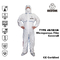 TYPE 4B/5B/6B Disposable Protective Coverall White Disposable Coverall