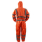 CE Certified Cat III Type 5/6 SMS protective Coverall with reflective tape