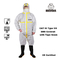 Disposable Cat III Type 5/6 SMS Coverall with Tape seam