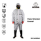 CE Certificed Flame Resistant Type 5/6 SMS Coverall for Medical and Hospital