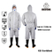 Tape Seam Disposable Painters Coveralls Disposable Protective Suit Cat III Type 5/6 SMS