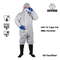 OEM CAT 3 Type 56 Disposable Protective Coverall Lightweight Disposable Paint Suit