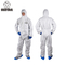 BearEco White Microporous Disposable Medical Coveralls For Virus Bacteria Protection