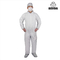 ISO9001 Hospital Disposable Medical Coveralls Overalls With Hood SMS 35gsm