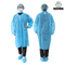 Breathable Plus Size Disposable Lab Coat SPP 35g/M2 For Hygiene Industry
