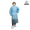 Level 2 SPP PE 35gsm Plus Size Disposable Surgeon Gown With Knitted Cuff