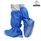 OEM Blue SMS Disposable Boot Cover Surgical Booties With Ties